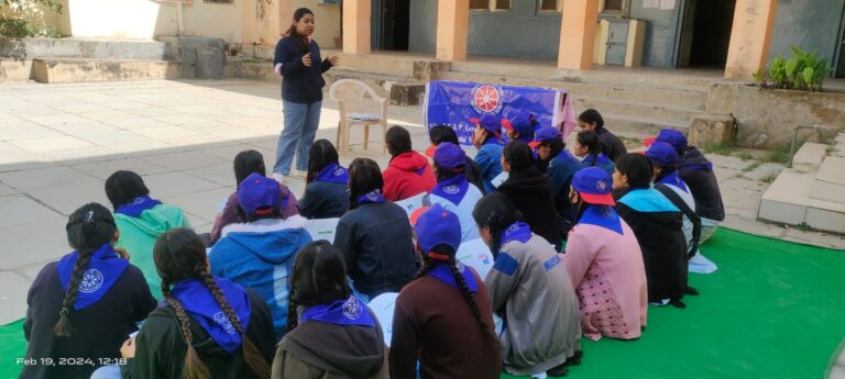 Mental Health Awareness Session at Government School Gandhi Nagar